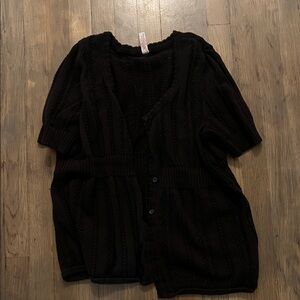 Gitano Women's Black Cardigan Sweater